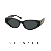 Versace - Cat Eye - Black / Dark Grey