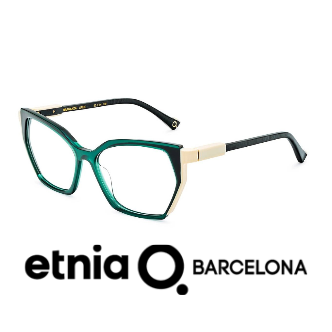Etnia Barcelona Eyewear - Braganza - Transparent Green and off White