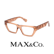 Max & Co Eyewear - Cat Eye - Transparent Shiny Light Pink