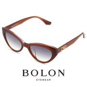Bolon - Butterfly / Cat eye - Translucent / Black  Tea /