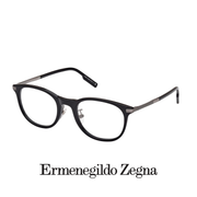 Ermenegildo Zegna Eyewear - Round Square - Black