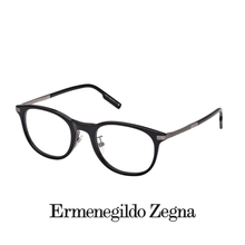 Ermenegildo Zegna Eyewear - Round Square - Black