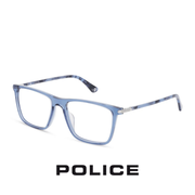 Police Eyewear - Roadie - Square - Transparent Blue