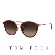 Tom Ford - Round - Shiny Brown