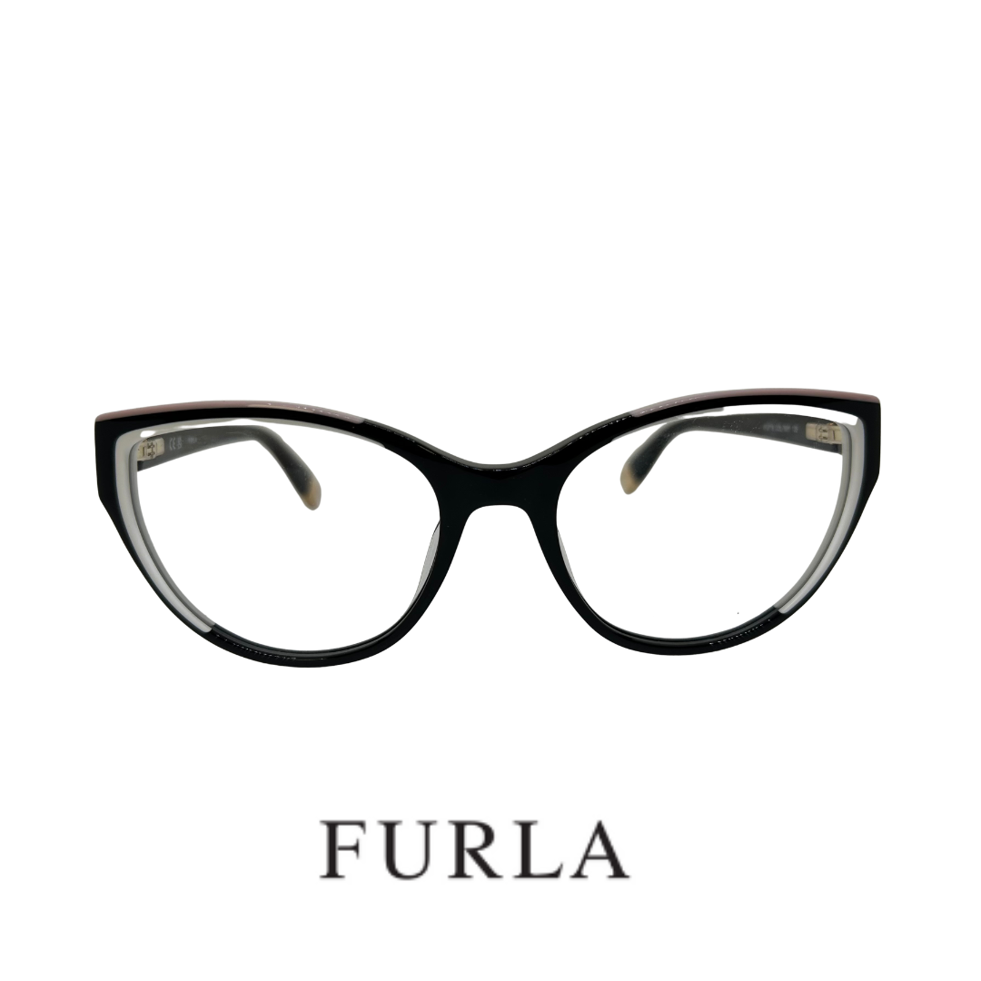 Furla  Eyewear- Gray/Black/Pink