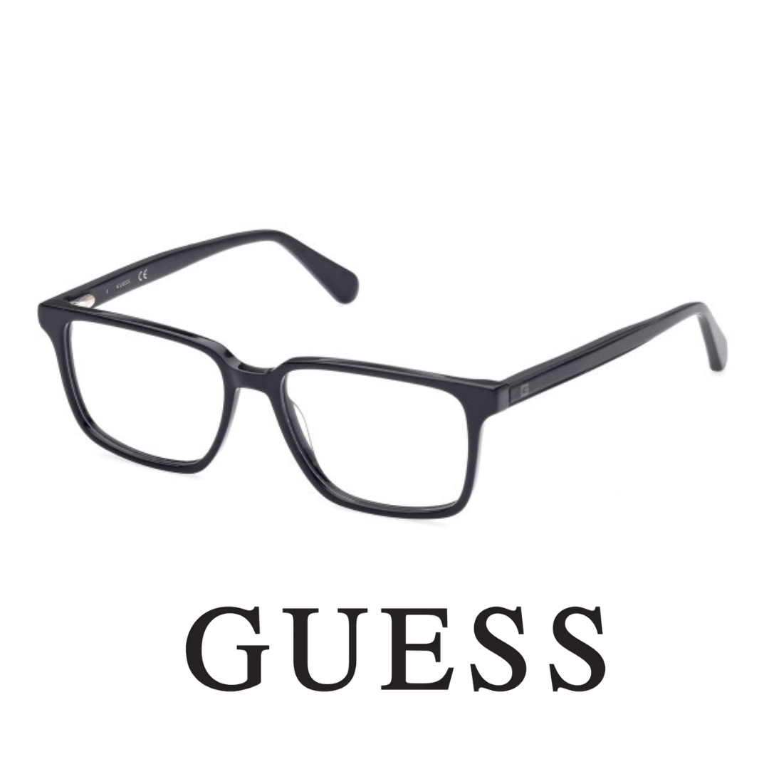 Guess Eyewear - Square - Shiny Black