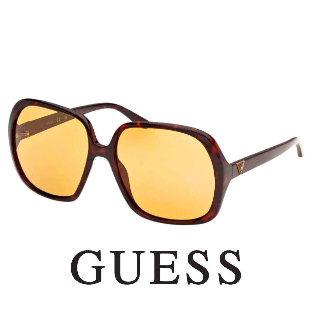 Guess - Butterfly - Oversize - Dark / Havana