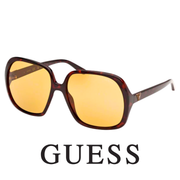 Guess - Butterfly - Oversize - Dark / Havana
