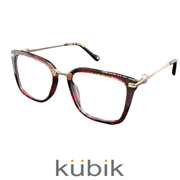 Kubik Eyewear-Black/Burgundy