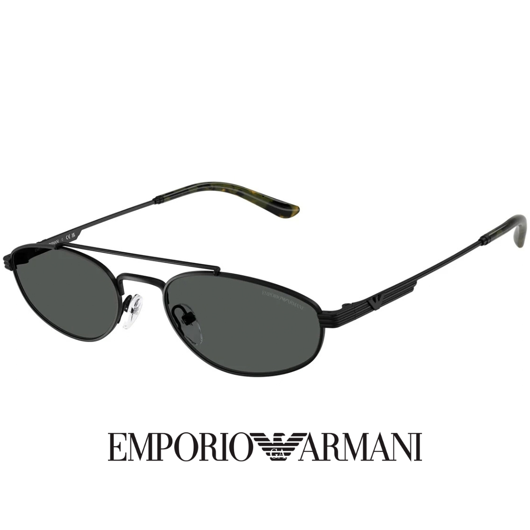 Emporio Armani - Pilot / Oval - Matte / Black
