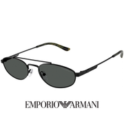 Emporio Armani - Pilot / Oval - Matte / Black