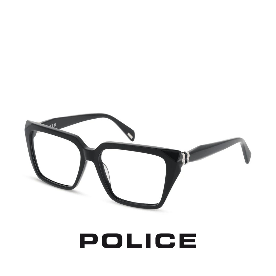 Police Eyewear - Enigma - Square - Shiny Black