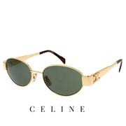 Celine - Triomphe - Metal - Oval - Endura / Gold