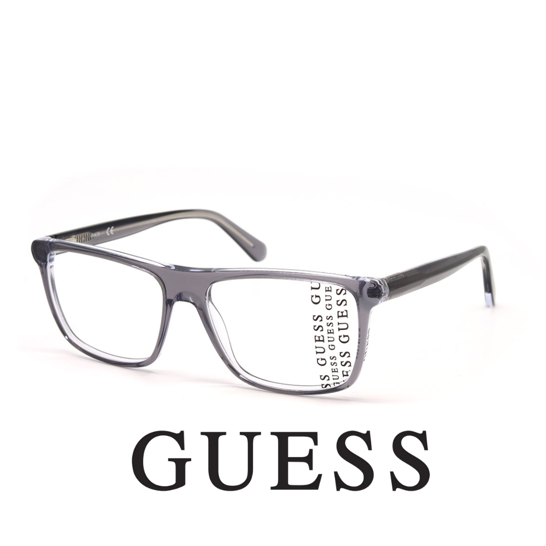 Guess Eyewear - Square - Transparent Grey