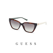 Guess - Square - Dark havana