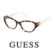 Guess Eyewear - Cat Eye- Tortoise / White