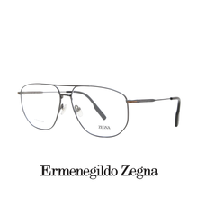 Ermenegildo Zegna Eyewear - Aviator Rectangle XL - Titanium - Dark Grey