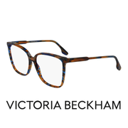 Victorija Beckham Eyewear - Square - Oversized - Blue Havana