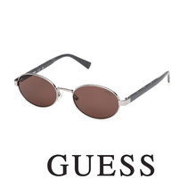 Guess - Round - Silver/Brown