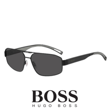 Hugo Boss - Square  - Matte Black