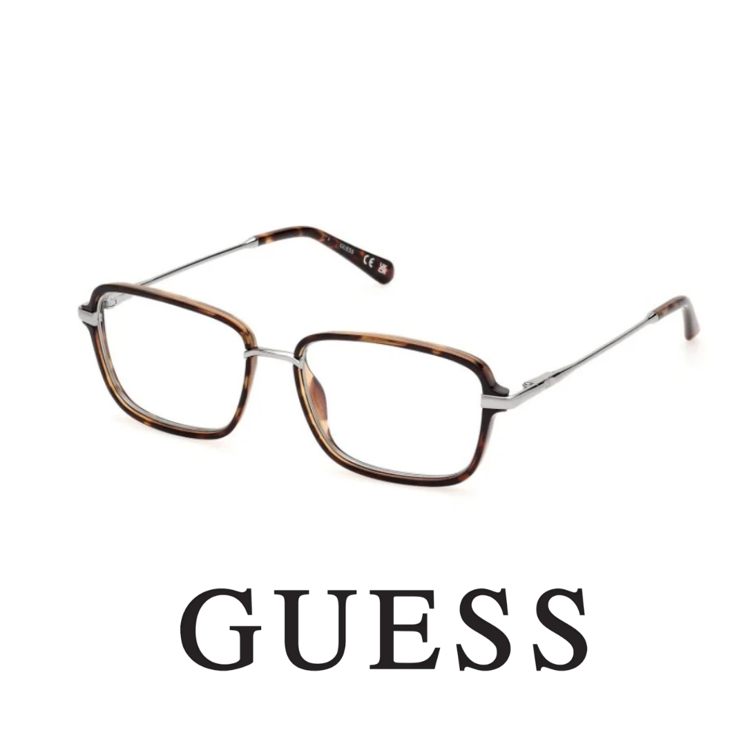 Guess Eyewear - Square - Dark Havana
