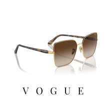 Vogue - Square - Top Havana & Gold