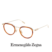 Ermenegildo Zegna Eyewear - Round - Blond Havanna Gold
