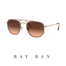 Ray Ban - "The Marshal II" - Pink / Brown gradient