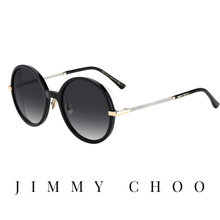 Jimmy Choo - "Ema" - Black / Glitter