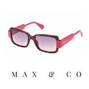 Max & CO - Rectangular - Havana/Gradient Blue