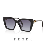 Fendi - Diamonds - Square -Black