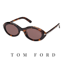 Tom Ford - Oval - Dark Havana