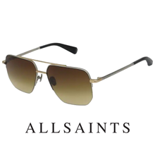 ALLSAINTS - Kai - Navigator /  Semi Rimless  - Dull Silver / Gold