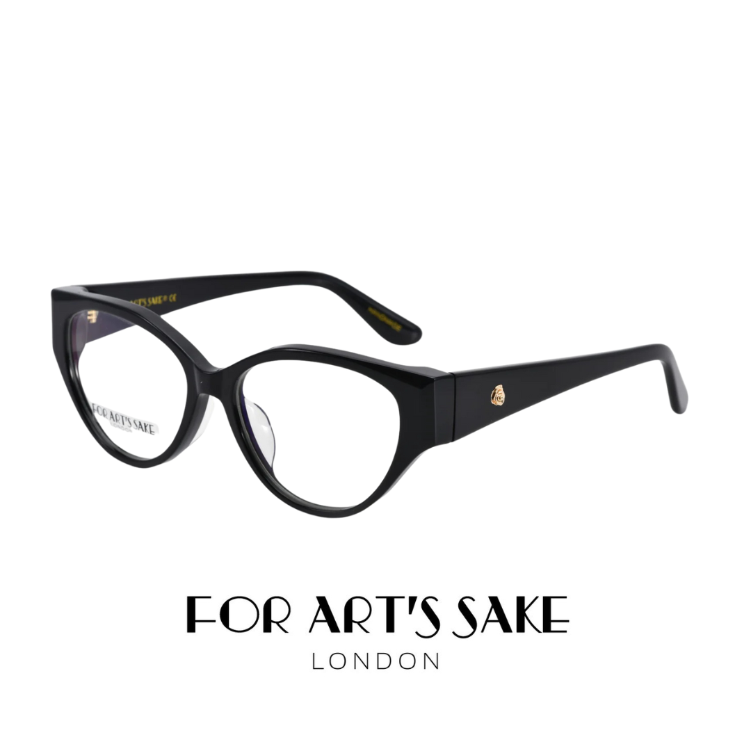FOR ART'S SAKE Eyewear -  Rosalia l - Cat Eye - Black