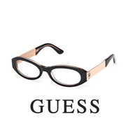 Guess Eyewear - Oval - Black Rose Gold