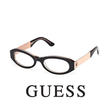 Guess Eyewear - Oval - Black Rose Gold
