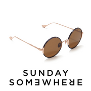 Sunday Somewhere - Round - Blue