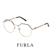 Furla Eyewear - Geometric - Gold / Black