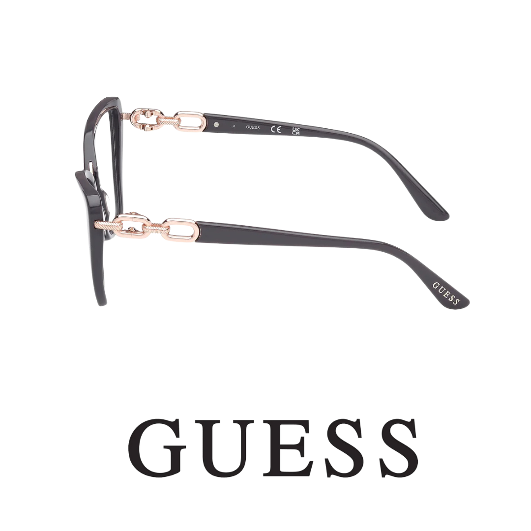 Guess Eyewear - Cat Eye - Shiny Grey