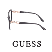 Guess Eyewear - Cat Eye - Shiny Grey