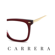 Carrera Eyewear - Square - Burgundy and Gold