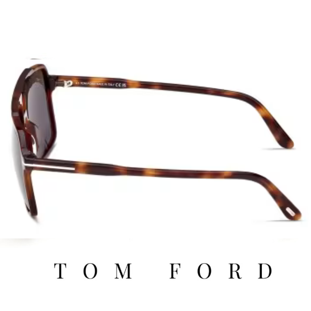 Tom Ford - Kemp - Navigator / Square - Tortoise