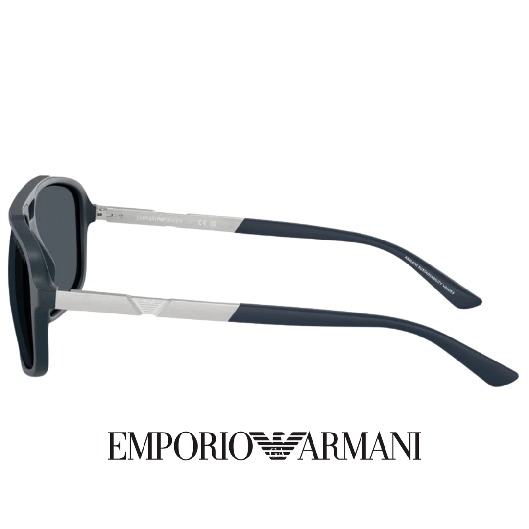Emporio Armani - Aviator / Full Rim - Dark / Blue