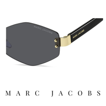 Marc Jacobs - Geometrical / Rimless  - Gold / Black