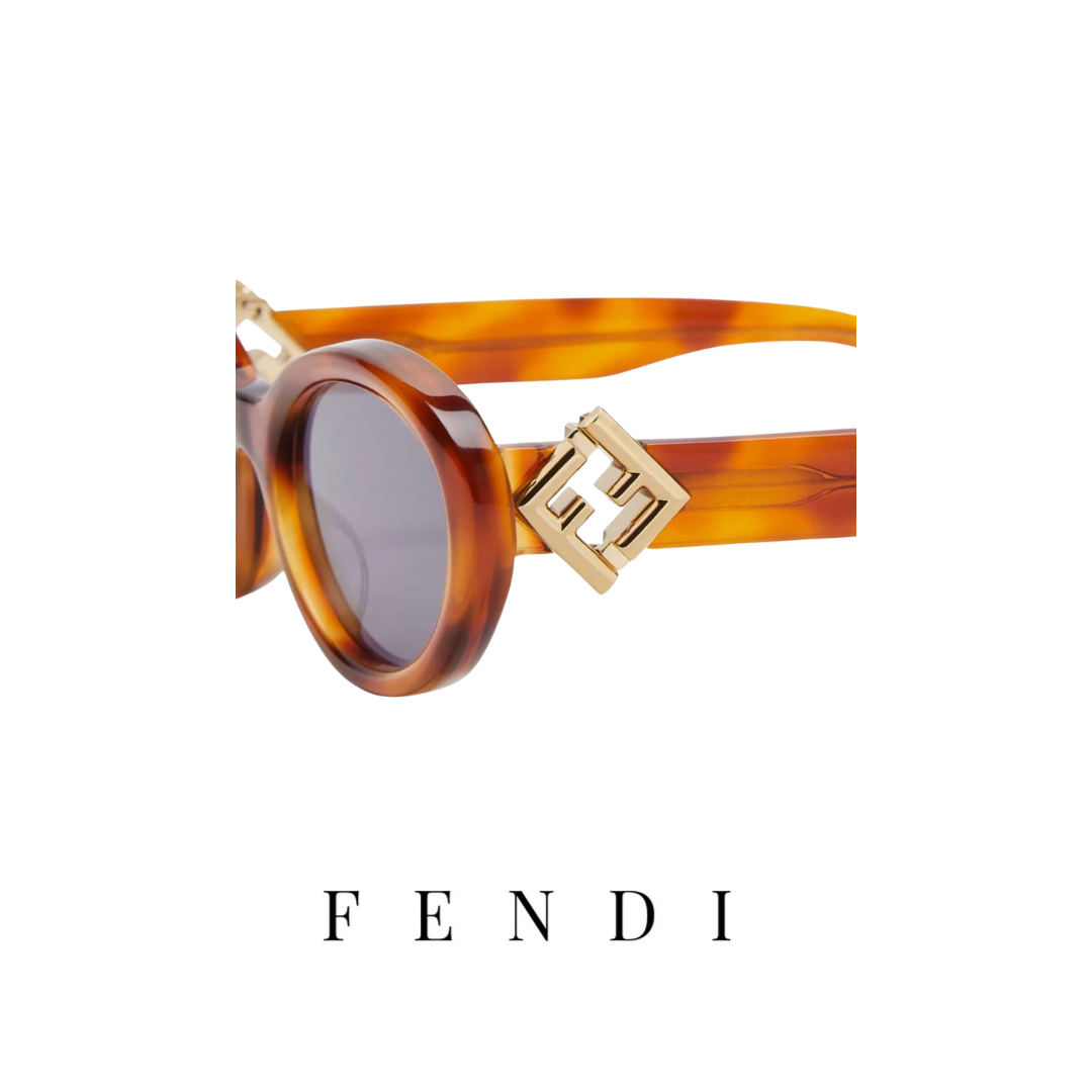 Fendi - Oval - Havana