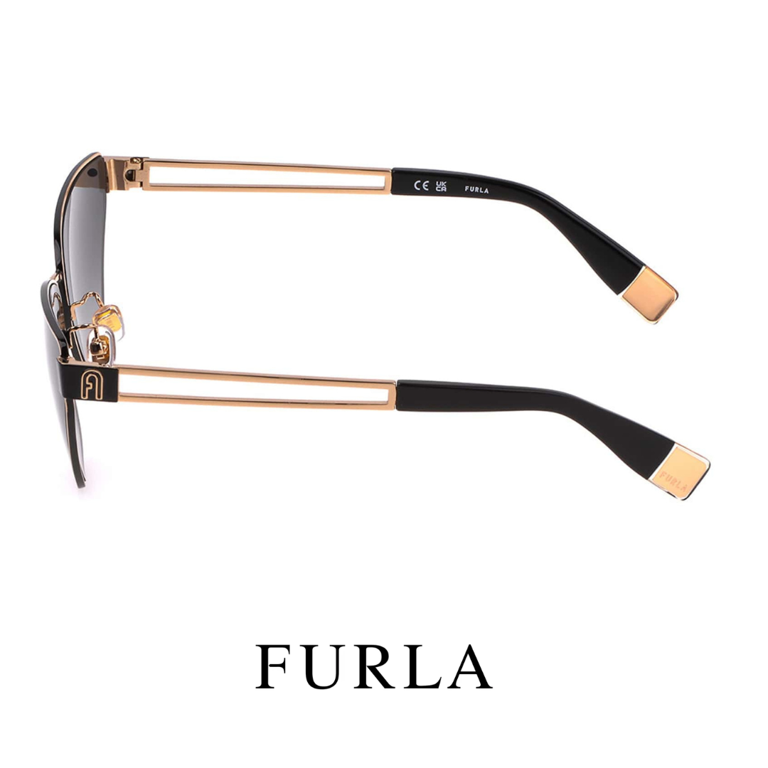 Furla - Cat Eye - Shiny Rose Gold / Black