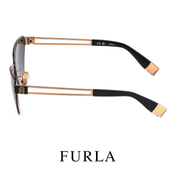 Furla - Cat Eye - Shiny Rose Gold / Black