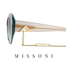 Missoni - Oversized - Square - Green / Striped / Beige