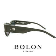 Bolon - Geometric / Cat eye - Olive / Green