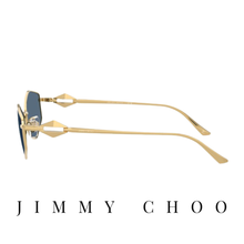 Jimmy Choo - Hexagonal - Gold/Blue
